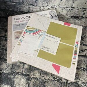 Creative Memories 12x12 NANCY O'DELL Album Kit & JOY Additional Pages